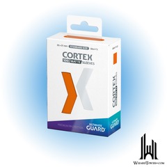 CORTEX MATTE ORANGE SLEEVES (100)